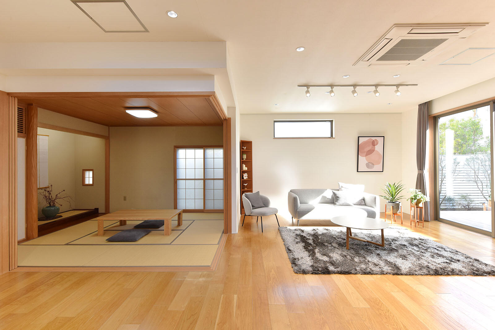 和室とリビング